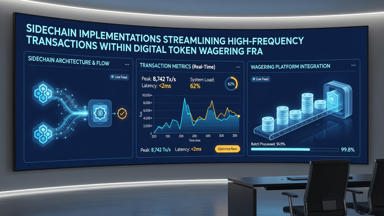 Transaktionsfluss in Sidechain-basierten Wettplattformen