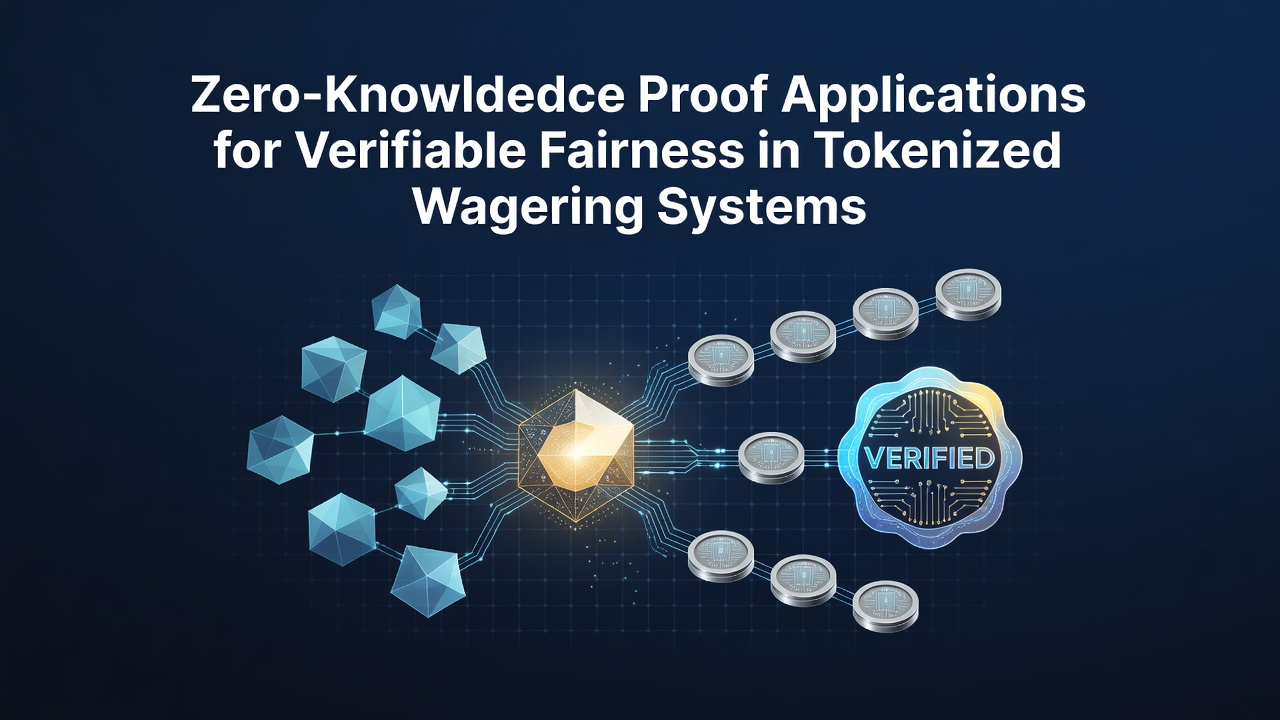 Illustration von Zero-Knowledge-Proofs in blockchain-basierten Wettplattformen mit Fokus auf Fairness und Transparenz